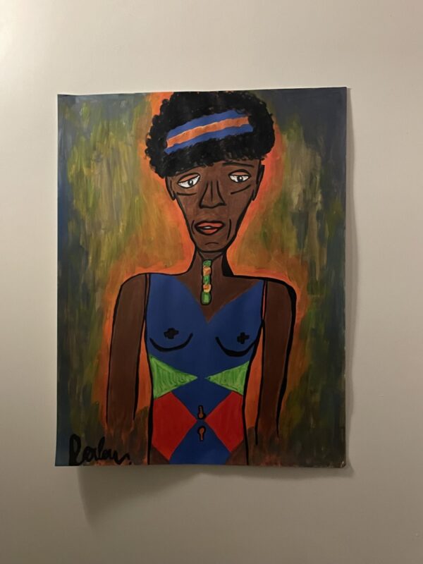 Adeyemi Adeyemi (50x65cm, art figuratif)