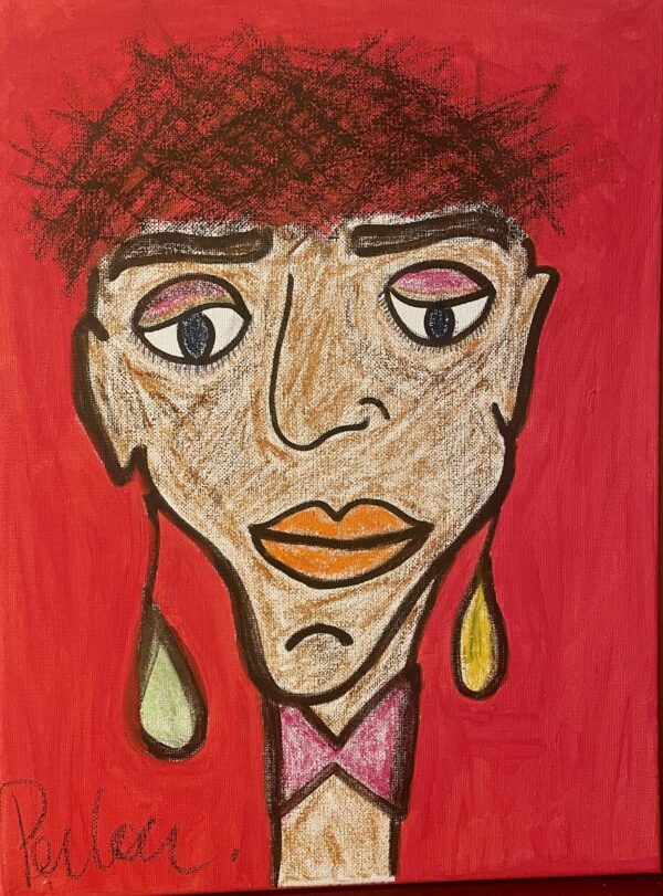 Amy (42x31 cm, art figuratif)