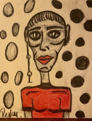 Bella (50x40 cm,art figuratif)