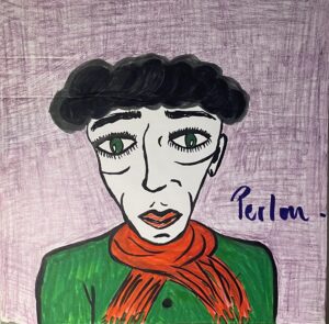 François (25x25 cm,art figuratif)