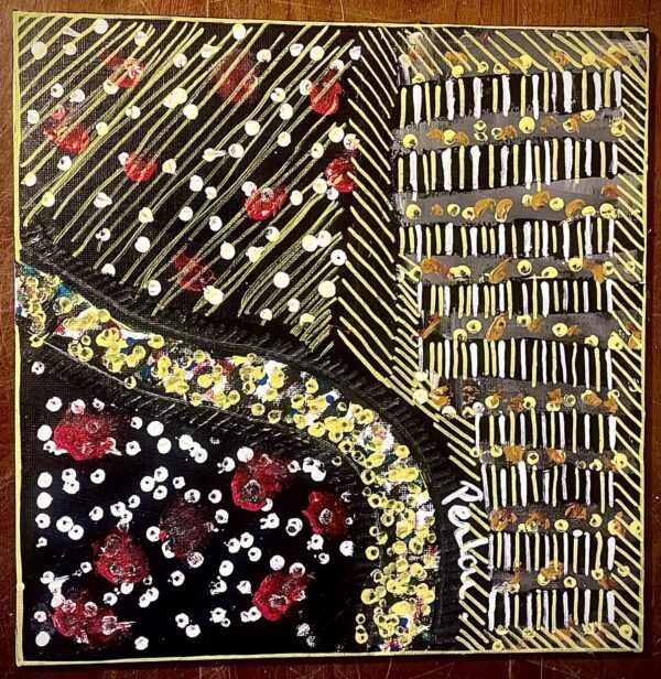 The Wild road (25x25cm)