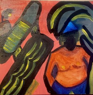 RIO RIO (25x25cm, art figuratif)