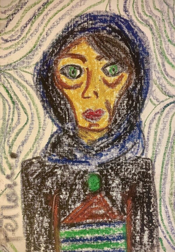 Imane (24x35cm, art figuratif)