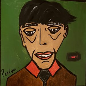 Édouard (25x25cm, art figuratif)