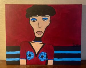 Isa (50x60cm, art figuratif)