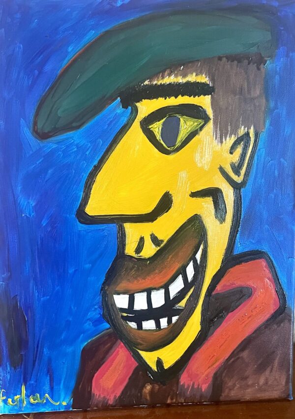 J-B J-B (40x30cm, art figuratif)