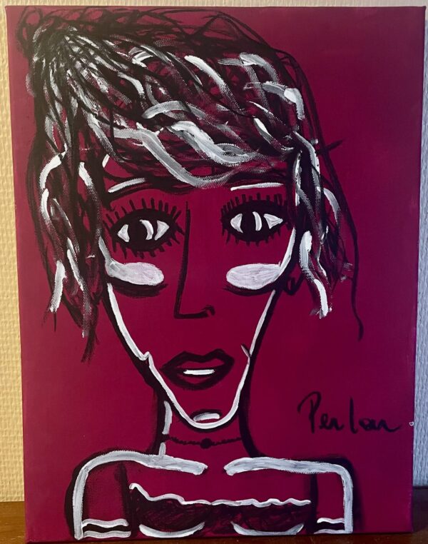 Julia (40x32cm,art figuratif)