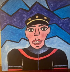 Le Marin Le Marin (60x60 cm,art figuratif)