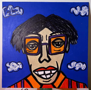 Léon (25x25cm, art figuratif)