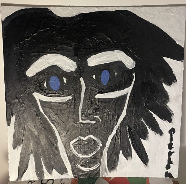 Lucky Lucky (25x25cm,art figuratif)