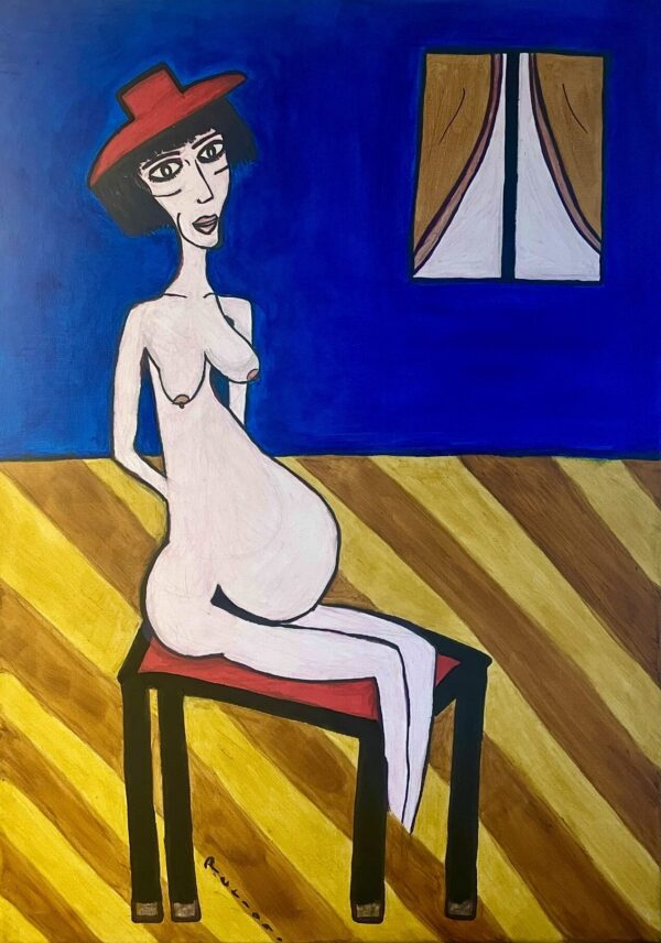 Maria (50x70 cm,art figuratif)