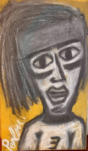 Player (40x24 cm, art figuratif)