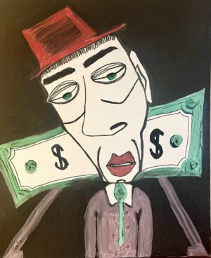 Work (50x40cm, art figuratif)